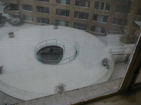 The 'Floating Terrace' slowly disappears...