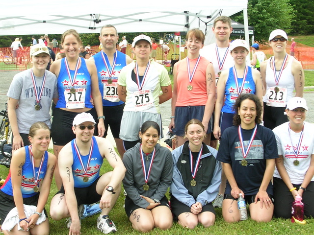 Post-race Medals